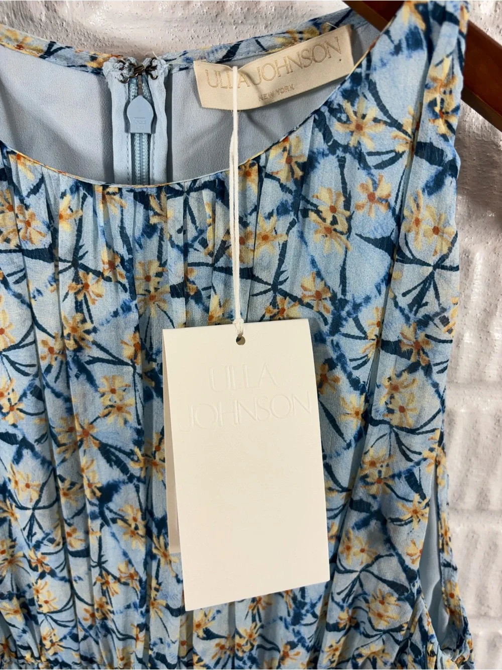 Ulla Johnson Adeline Midi Dress in Idalia 2 NWT 100% Silk - Picture 5 of 9
